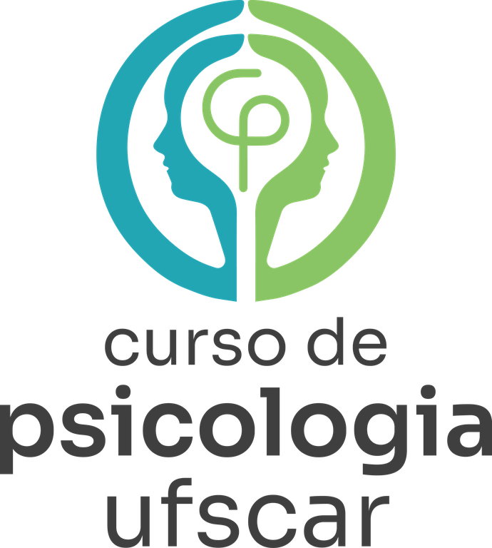 Logotipo do Curso de Psicologia - vertical